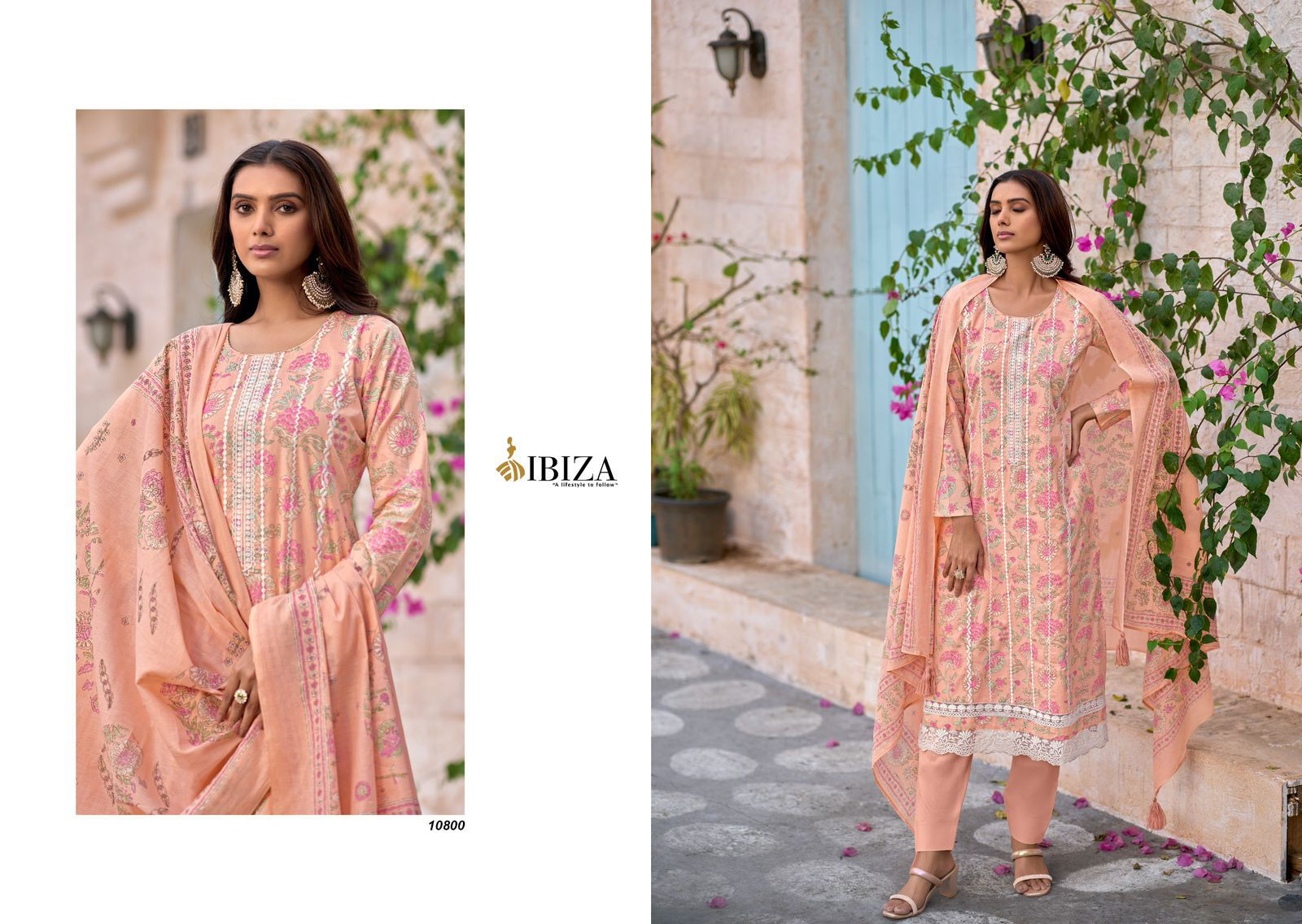 Astrella By Ibiza Lawn Cotton Digital Printed Salwar Kameez Wholesale Price In Surat
